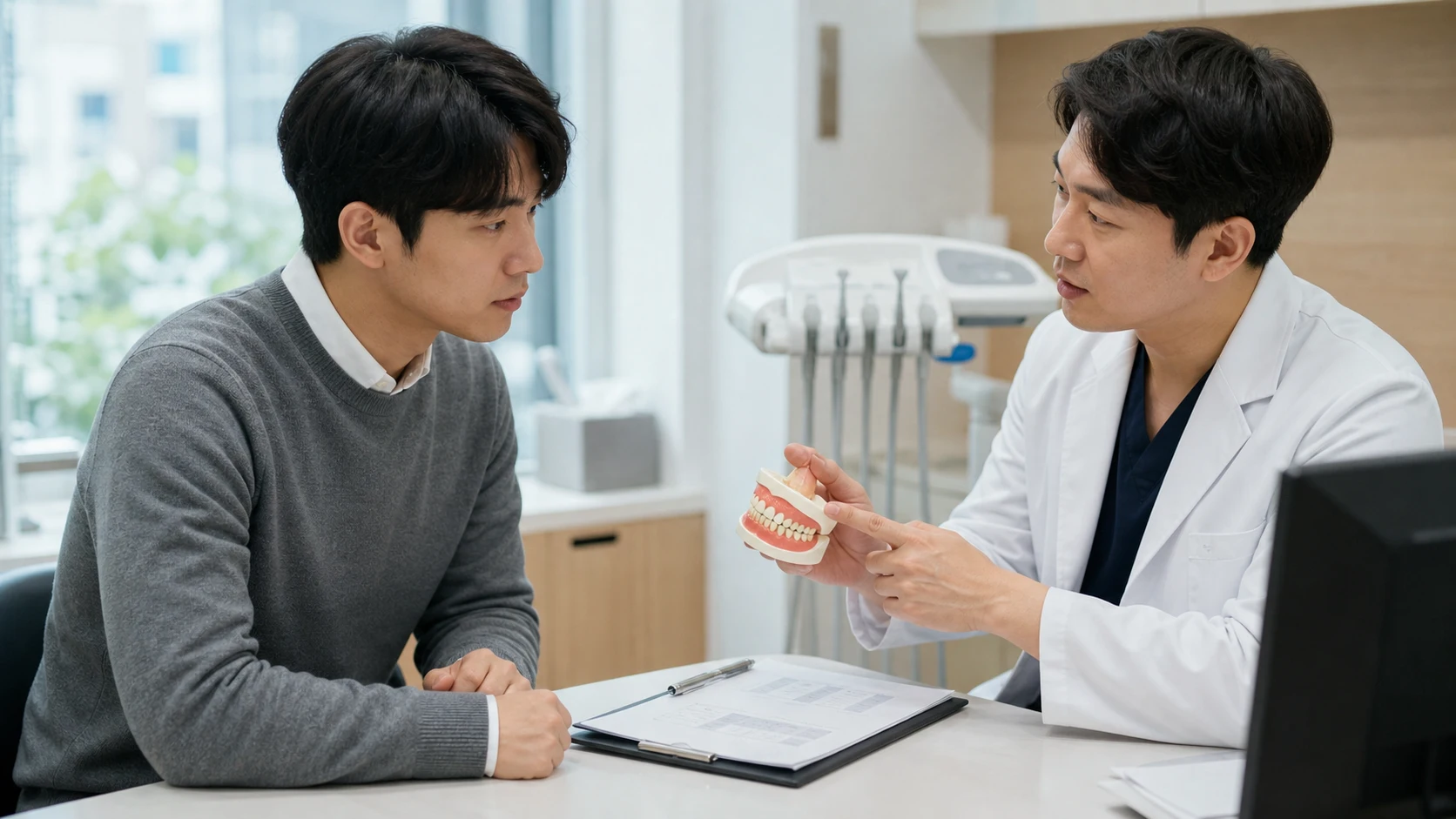 어금니 크라운 치료 기간