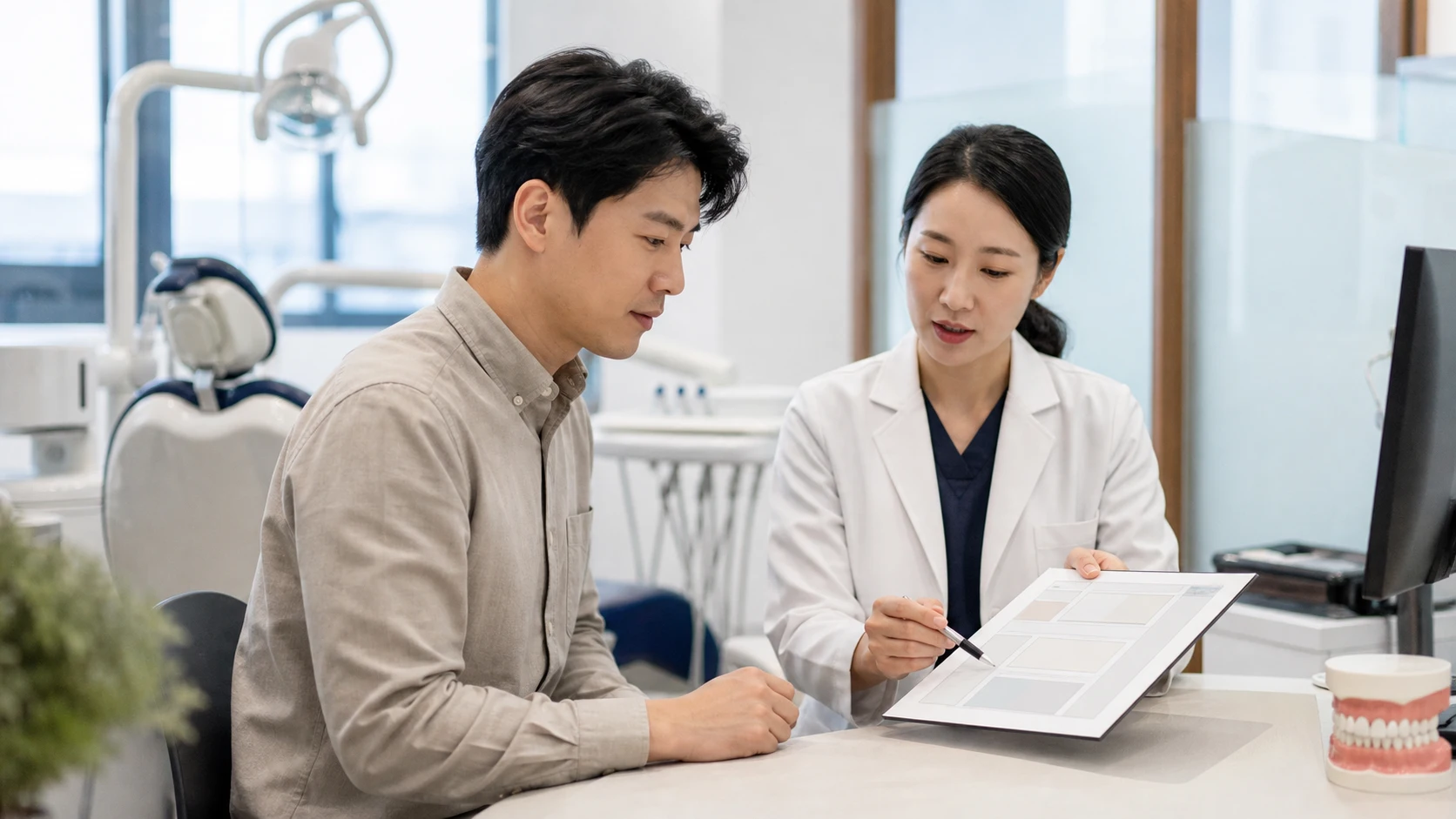 어금니 크라운 치료 기간 상담에서 확인할 보철 자료